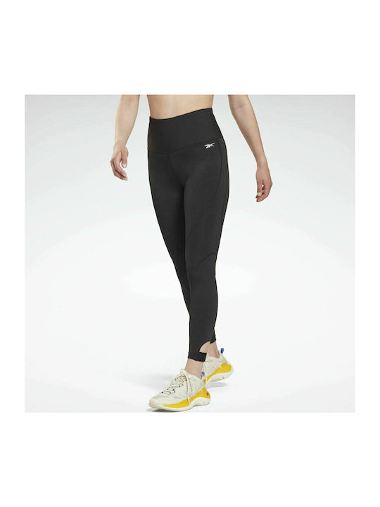 Reebok Thermowarm Graphene Ausbildung Frauen Lang Leggings Hochgeschnitten Schwarz