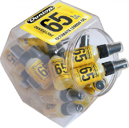 Dunlop Formula 65™ Ultimate Lemon Oil - 1OZ Гриф в Жълт цвят Опаковка