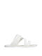 STRATEGIA SKIN FLAT MULES - Weiß K09/BIANCO