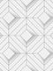 Wallpaper Galactik Vinyl Silver L1000xW53cm Washable