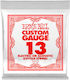 Ernie Ball Plain Loop End Einzel Stahl Laouto-Saiten 13"