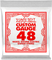 Ernie Ball 1148L Μονή Χορδή Nickel Wound 48" Loop End
