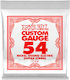 Ernie Ball Single Nickel Wound String 54 Inches for Mandola Loop End