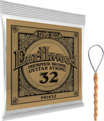 Ernie Ball Earthwood Loop End Einzel Laouto-Saiten Phosphor-Bronze 32 Zoll Ernie Ball Earthwood Loop End Einzel Laouto-Saiten Phosphor-Bronze 32 Zoll