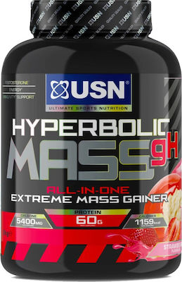 USN Hyperbolic Mass gH cu Aromă de Căpșuni 2kg