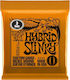 Ernie Ball Hybrid Slinky 3 Pack Single Electric Guitar Strings Nickel Wound 6 Pieces