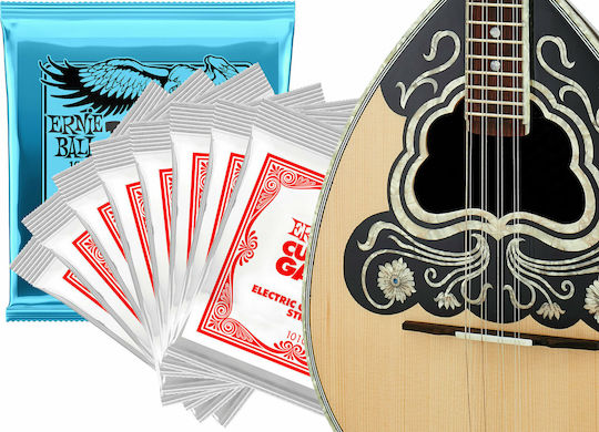Ernie Ball Комплект Никелова рана Хорди за Бузуки CY8 Bouzouki Set 10 - 26"