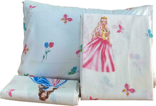 Linea Home Sheet Set Single Cotton Belle 160x240cm Linea Home Sheet Set Single Cotton Belle 160x240cm