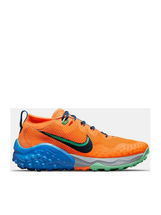 Nike Wildhorse 7 Ανδρικά Αθλητικά Παπούτσια Trail Running Πορτοκαλί