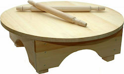 Karageorgos Bros Table with pine wood legs ( Sofras ) 65 cm x 25 cm (1254)