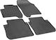 Rigum Set of Front and Rear Mats 4pcs for Citroen C3 Picasso 2009+ Black