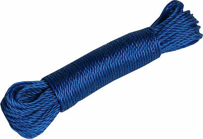Keskor Σχοινί Απλώματος σε Μπλε Χρώμα 10m