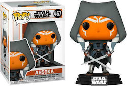 Funko Pop! Filme: Star Wars: The Mandalorian - Ahsoka (Hooded) - (Cu glugă) 467 Cap de bobble Ediție Specială