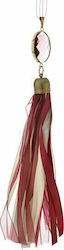 Iliadis Christmas Tassel Burgundy 1pc