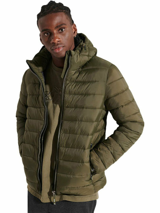 Superdry Classic Fuji Χειμωνιάτικο Μπουφάν Puff...