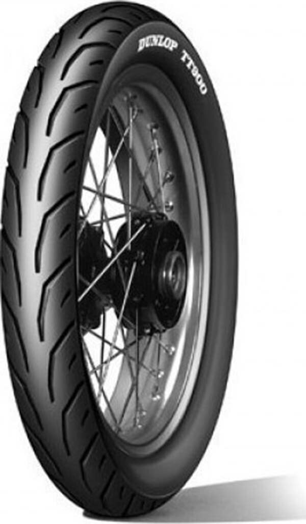 Pneu arrière 2.75-17 (2 3/4-17) 47P Dunlop TT900 pour cyclomoteur 50cc