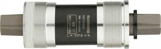 Shimano BB-UN300 Μεσαία Τριβή Ποδηλάτου Μεσαία Τριβή Καρέ Κλειστή 117.5x68