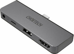 Choetech HUB-M13 USB-C Docking Station με HDMI 4K PD