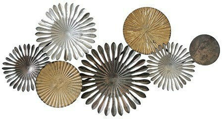 HomeMarkt από Μέταλλο Ασημί, Χρυσό 88x5.5x45cm HomeMarkt από Μέταλλο Ασημί, Χρυσό 88x5.5x45cm