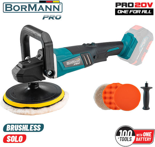 Bormann Pro BBP5160 Rotary Polisher Brushless 20V Solo with Speed Control