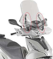 Givi Κιτ Τοποθέτησης Ζελατίνας D6114KIT για Kymco Agility 300 R16 19'-20' D6114KIT