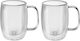 Zwilling J.A. Henckels Sorrento Glass Espresso Cup Set 134ml Transparent 2pcs -0