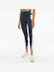 Puma High Shine Women's Cropped Running Legging High Waisted Blue