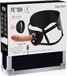 Fetish Submissive Cyber Strap Harness With Dildo Remote Control Watchme Technology L Harness with Dildo in skin color Fetish Submissive Cyber Strap Harness With Dildo Remote Control Watchme Technology L Harness with Dildo in skin color