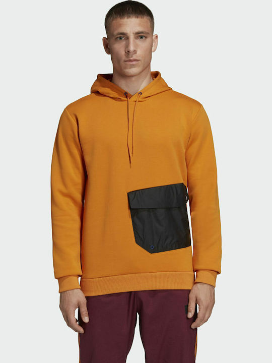 Sportswear Sweatshirt with Hood Focus Orange