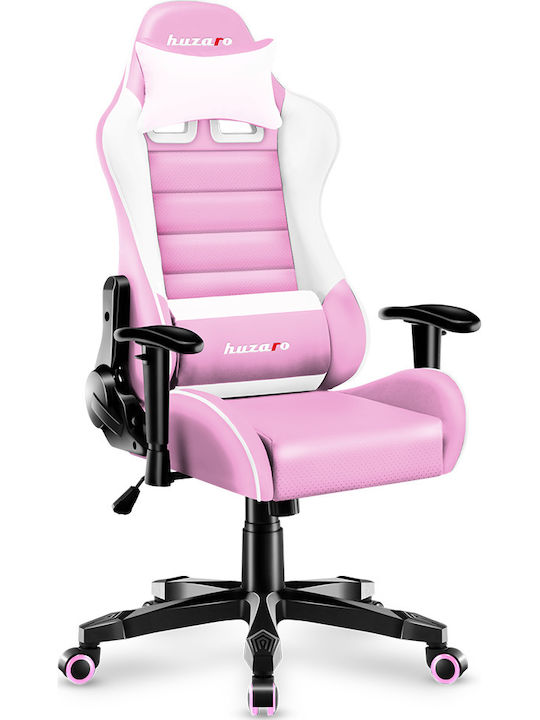 Huzaro Ranger 6.0 Child Artificial Leather Gaming Chair with Adjustable Arms Pink
