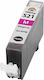 Kompatible Tintenstrahldrucker-Tintenpatrone Canon CLI-521M Magenta 1Stück