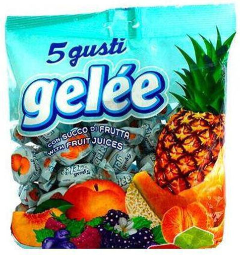 Gelle 5 Gusti mit Geschmack Frucht-Mix 1Stück 400gr