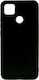 Matt Back Cover Σιλικόνης 1.2mm Μαύρο (Redmi 9C)