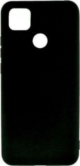 Matt Back Cover Σιλικόνης 1.2mm Μαύρο (Redmi 9C)