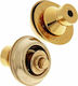 Dunlop Straplok Traditional String Instrument Accessory in Gold Color Gold
