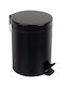 Interflex Metallic Bathroom Basket 5lt Black