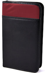 Onyx Portable Case CD & DVD CD Case 80pcs. Black/Red Onyx Portable Case CD & DVD CD Case 80pcs. Black/Red