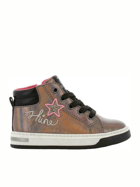 SX Παιδικά Sneakers High Λιλά