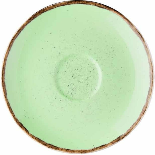 Lukanda Cup Saucer Porcelain Green (6pcs)