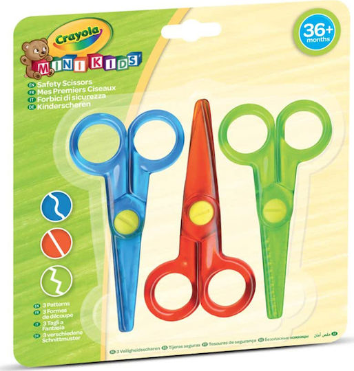 Giochi Preziosi Crayola Παιδικό Ψαλίδι Χειροτεχνίας με Πλαστική Λεπίδα 1τμχ