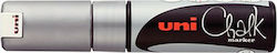 Uni-Ball Chalk Marker PWE-8K Marker Silber Tafe...