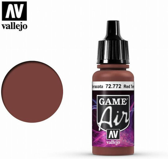 Acrylicos Vallejo Game Air Modellbau-Farben Rot 17ml