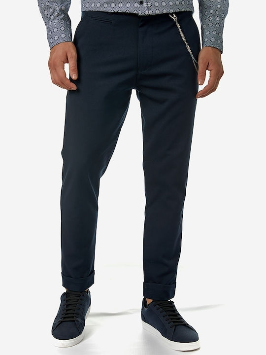 Trousers Chino Elastic Marine
