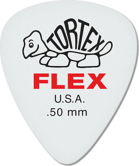 Dunlop Πένα Κιθάρας Tortex Flex Standard Pick Πάχους 0.50mm Συσκευασία 1τμχ