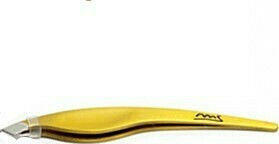 Medisei Eyebrow Tweezer with Curved Tip Ergo Yellow 1pcs