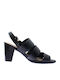 Leather Sandals Anatomic Black