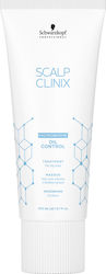 Schwarzkopf Μάσκα Μαλλιών Clinix Oil Control Treatment για Ενυδάτωση 200ml