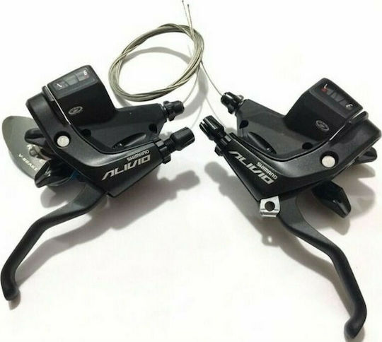 Shimano Alivio ST- Set Manete De Schimbător Pentru Biciclete 3 x 9SP