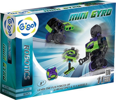 Gigo Plastic Construction Toy Mini Gyro Kid 8++ years