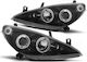 Tuning-Tec Μπροστινά Φανάρια Angel Eyes για Peugeot 307 2τμχ
